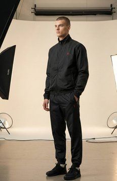 Чоловічий спортивний костюм Polo Ralph Lauren чорного кольору