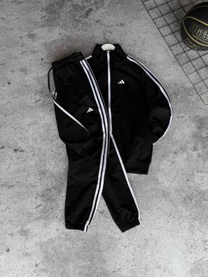 Чоловічий спортивний костюм Adidas чорного кольору