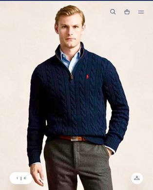 Стильний чоловічий светр RALPH
