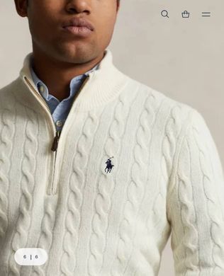 Стильний чоловічий светр RALPH