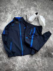 Спортивний легкий костюм чоловічий Nike (синій)