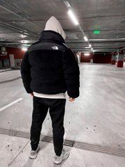 Куртка мужская черная The North Face баранчик