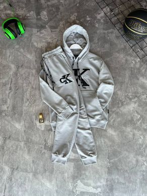 Спортивний костюм CALVIN KLEIN сірий з лого