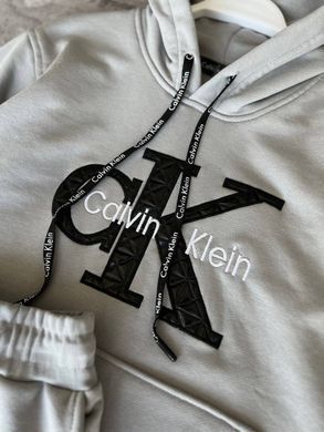 Спортивний костюм CALVIN KLEIN сірий з лого