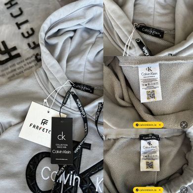 Спортивний костюм CALVIN KLEIN сірий з лого