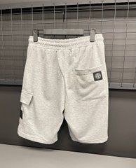 Топові шорти Stone Island світло-сірий