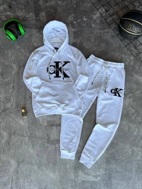 Чоловічий спортивний костюм CALVIN KLEIN білий