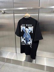 Футболка Off White чорна чоловіча