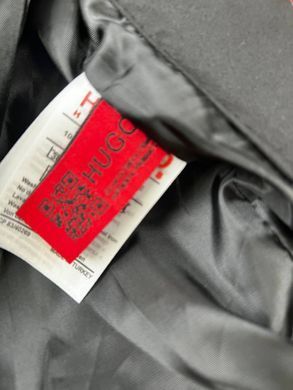 Куртка Hugo Boss чоловіча чорна