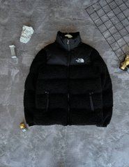 Курточка пуховик зимова чорна The North Face