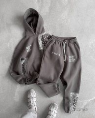 Спортивный костюм на флисе с лого