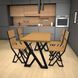 Стул в стиле Loft обеденный дуб