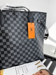 Жіноча сумка Louis Vuitton Neverfull Silver