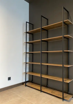 Стеллаж De Loft в стиле лофт из ЛДСП для дома и офиса (2000&times;1450&times;300 мм)
