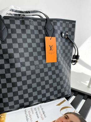 Женская сумка Louis Vuitton Neverfull Silver