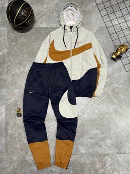 Чоловічий спортивний костюм Nike сірого кольору