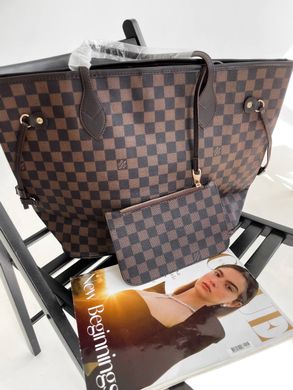 Женская сумка Louis Vuitton Neverfull Brown