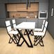 Стул в стиле Loft обеденный Белый