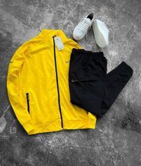 Спортивний костюм без капюшона чоловічий Nike (чорний, жовтий)