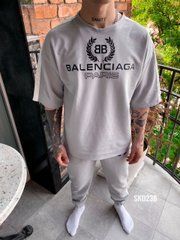 Спортивний костюм Balenciaga чоловічий (сірий)