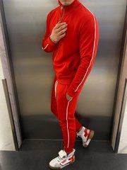 Спортивный костюм красный мужской