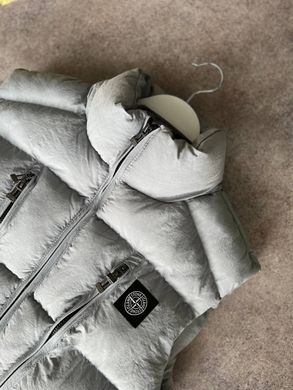 Жилет Stone Island чоловічий сірий висока якість 1:1 з оригіналом