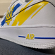 Кроссовки Nike Air Force with Custom UA / найк аир форсе кастом