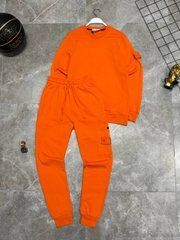 Спортивний костюм STONE ISLAND помаранчевий