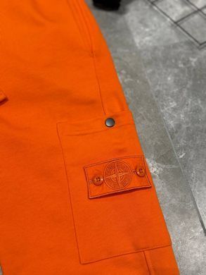 Спортивний костюм STONE ISLAND помаранчевий
