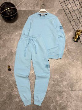 Спортивний костюм STONE ISLAND блакитний