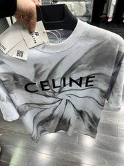 Футболка Celine чоловіча (біла)