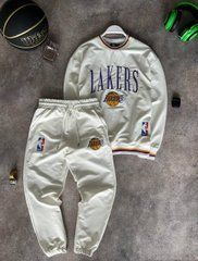Спортивний костюм чоловічий білий Lakers
