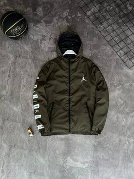 Вітровка двостороння Nike хакі