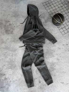 Чоловічий спортивний костюм Adidas сірого кольору