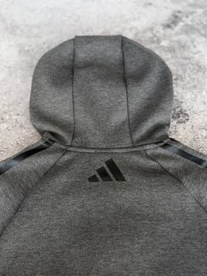 Чоловічий спортивний костюм Adidas сірого кольору