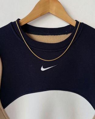 Жіночий світшот Nike беж-синій