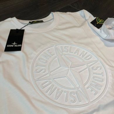 Футболка Stone Island белая