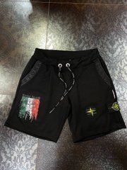 Топовые шорты Stone Island черные