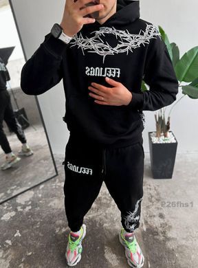 Спортивный костюм на флисе с лого