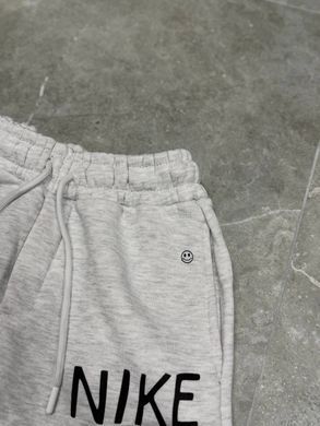 Спортивні штани NIKE на флісі, якісний принт