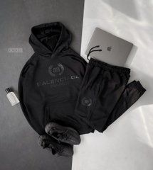 Спортивный костюм мужской черный Balenciaga