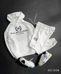 Спортивный костюм мужской белый Balenciaga